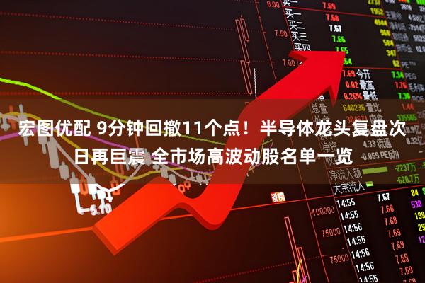 宏图优配 9分钟回撤11个点！半导体龙头复盘次日再巨震 全市场高波动股名单一览