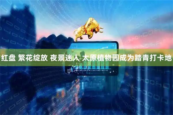 红盘 繁花绽放 夜景迷人 太原植物园成为踏青打卡地