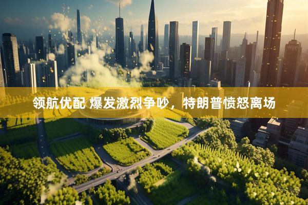 领航优配 爆发激烈争吵，特朗普愤怒离场